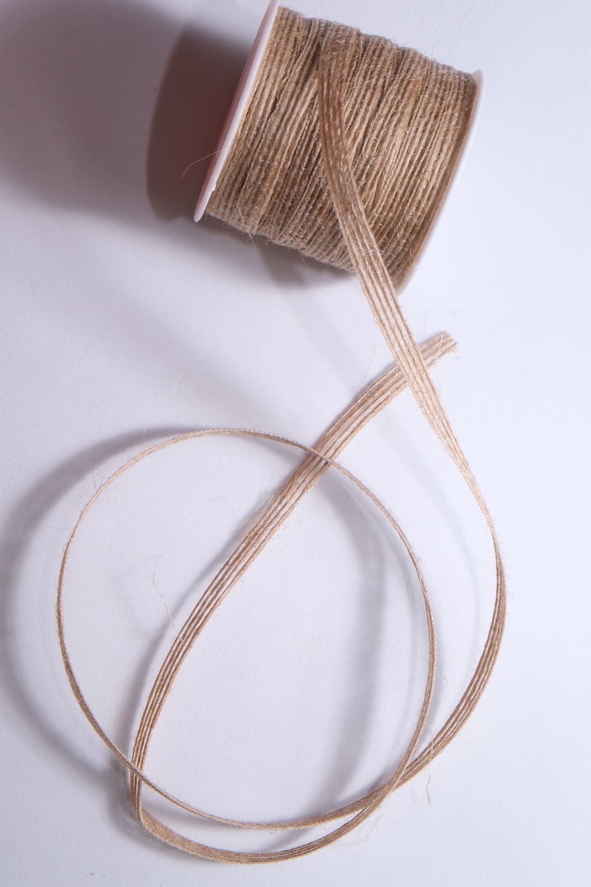 20 Metre Şerit Jüt Kurdele 6mm Kurdele