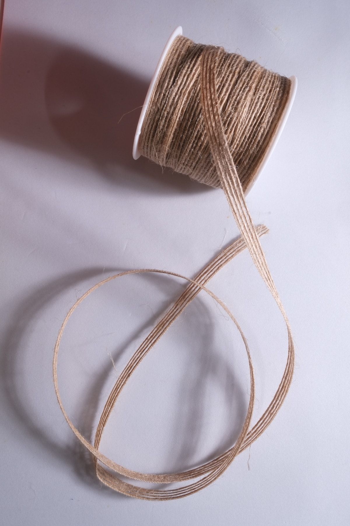 20 Metre Şerit Jüt Kurdele 6mm Kurdele