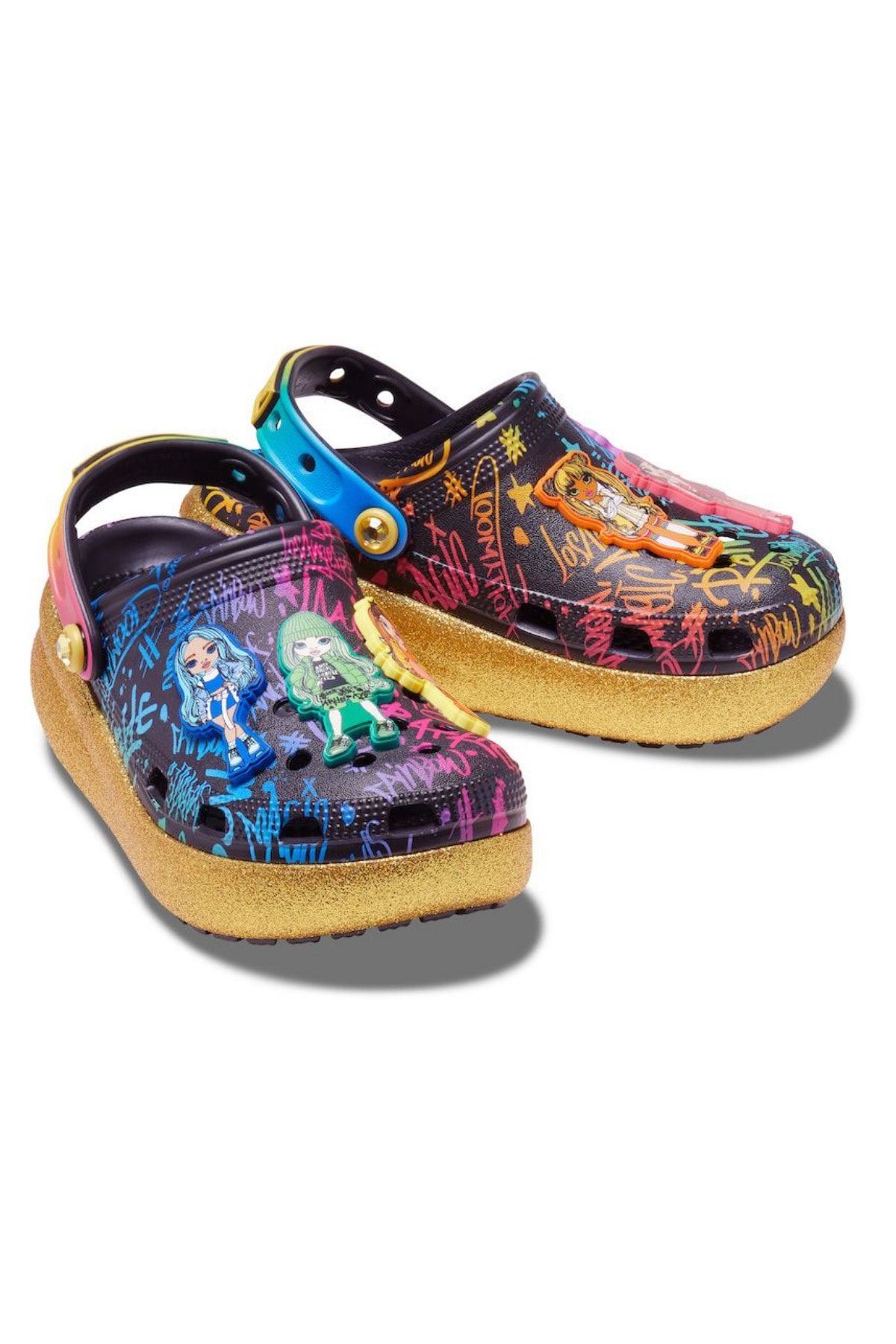 Crocs-Classic Rainbow High Cutie Girl's Slippers 3