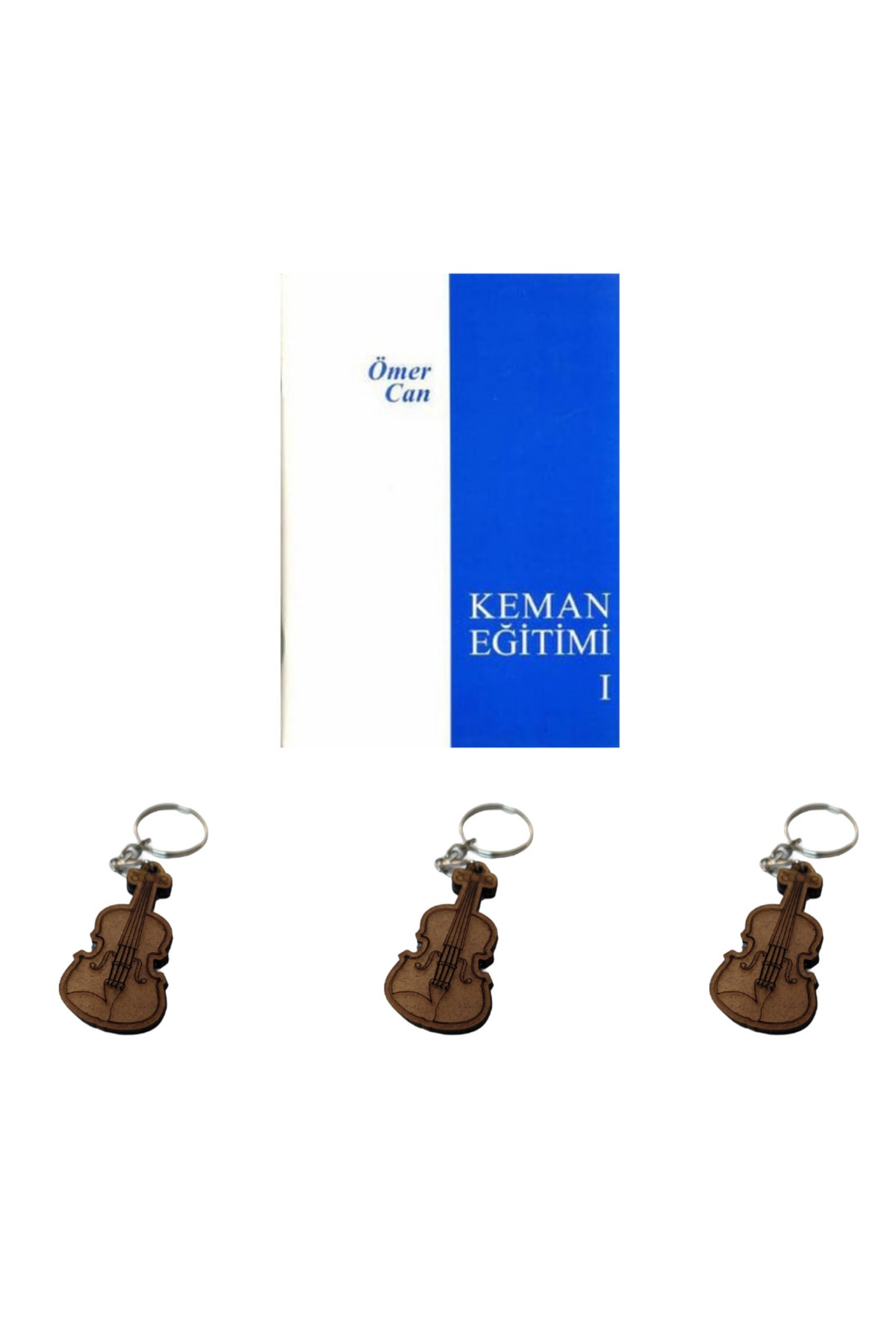 harmoni strings Keman Anahtarlık 3 Adet+ Ömer Can Keman Metodu 1