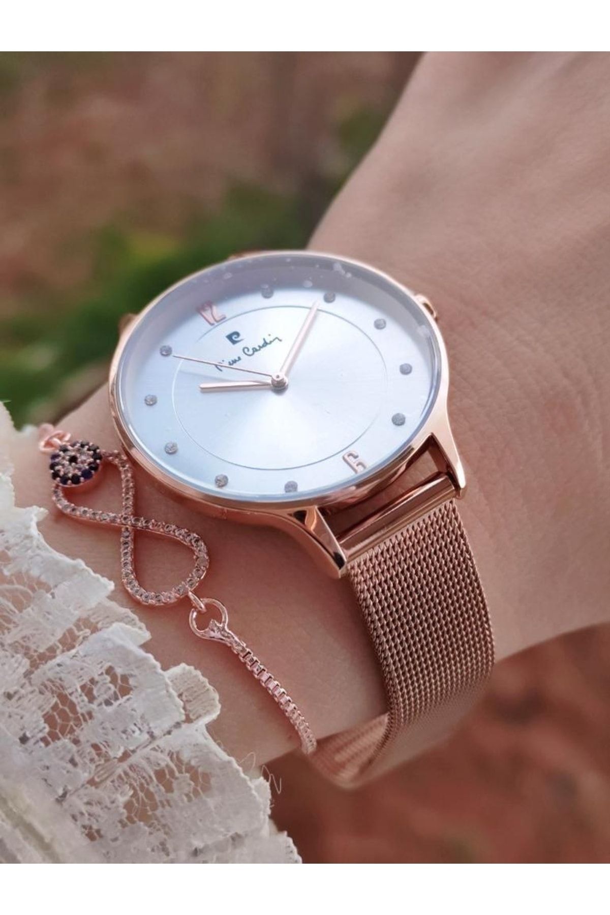 Pierre cardin watches outlet rose gold