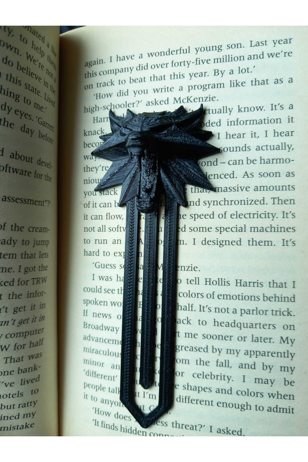 LuDesign 2 Adet Witcher Kitap Ayracı