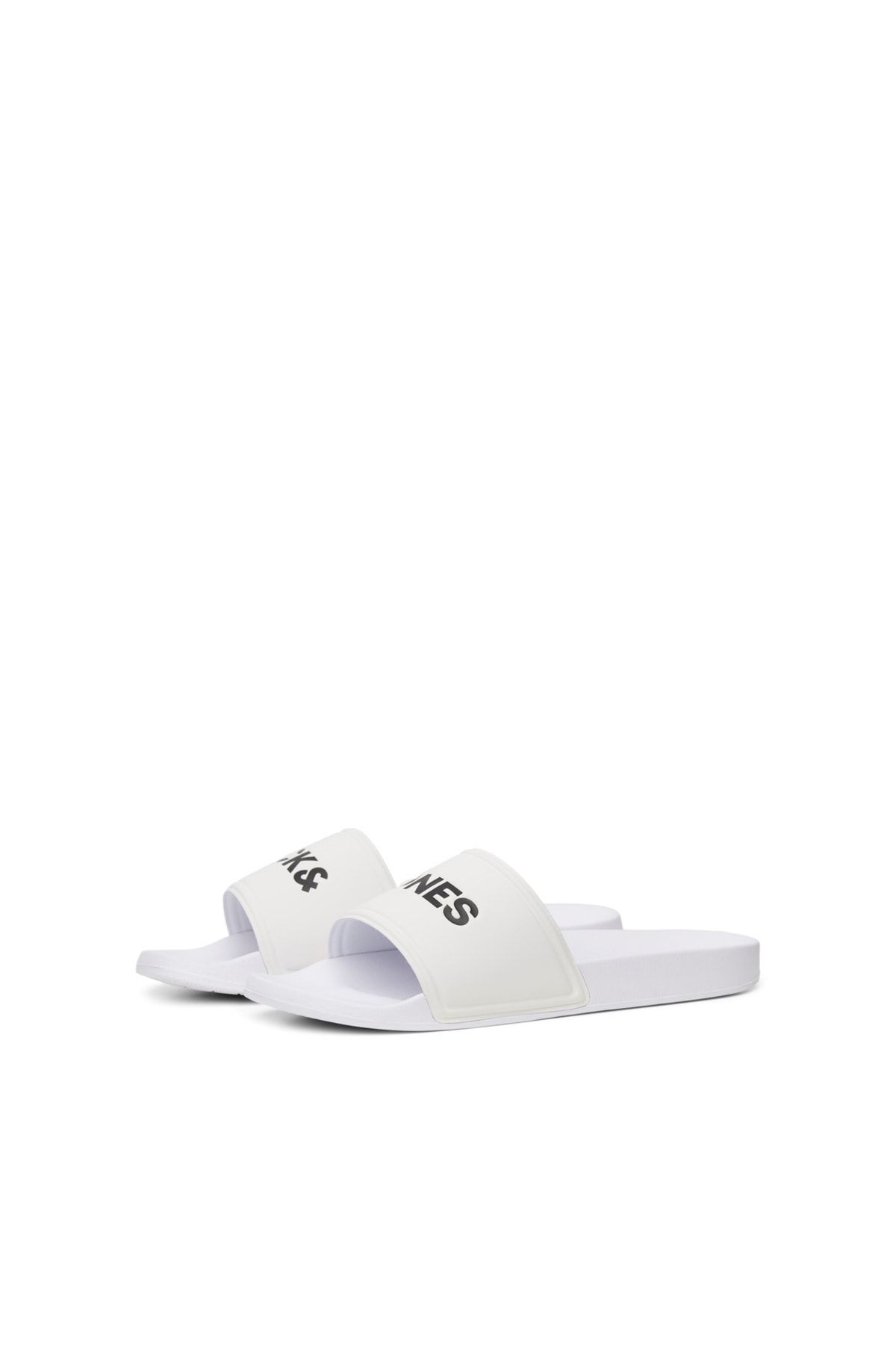 دمپایی سفید مردانه Jack Jones لری لوگوی چاپی Jack & Jones