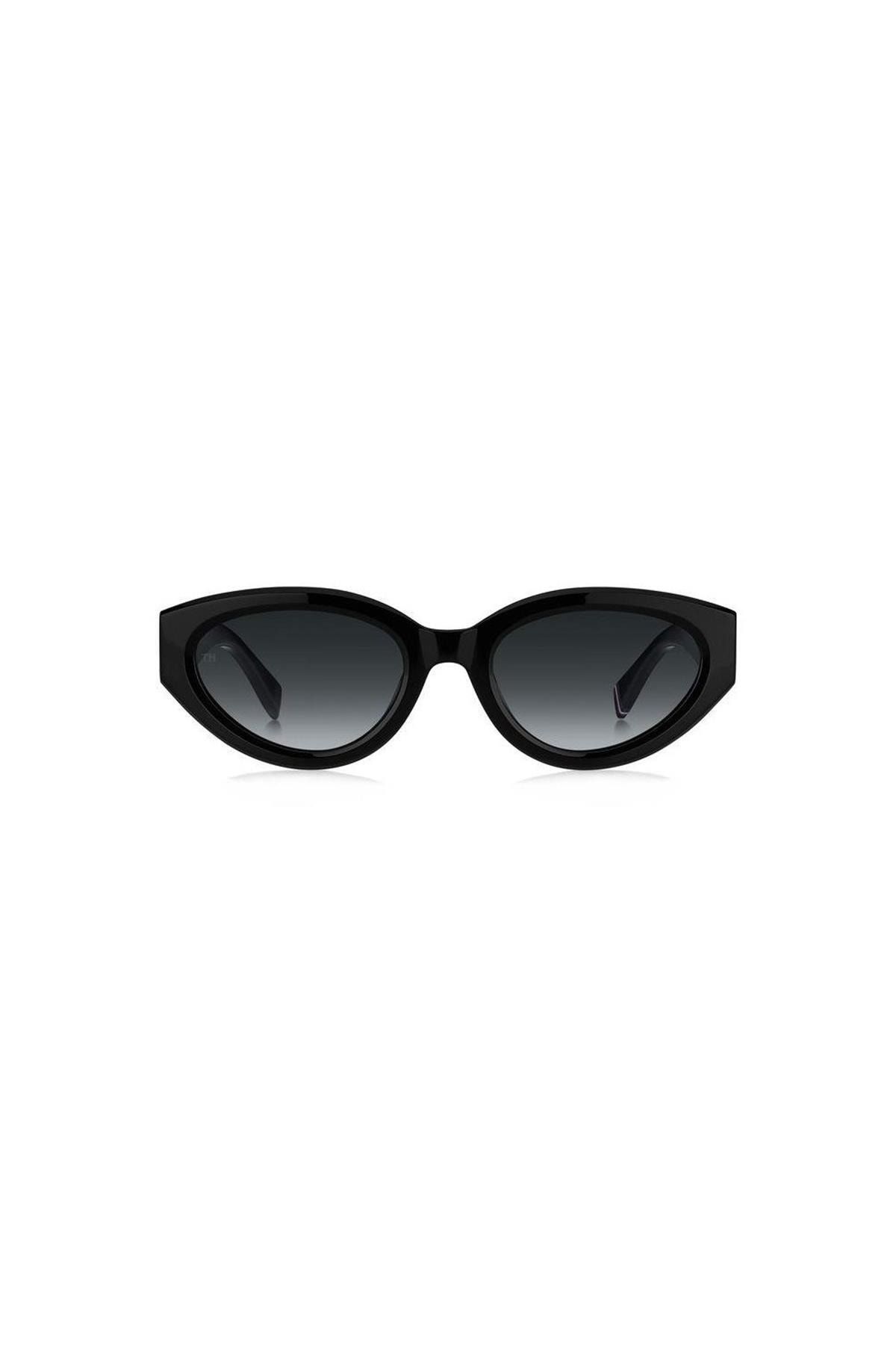 Tommy hilfiger black preppy hot sale sunglasses