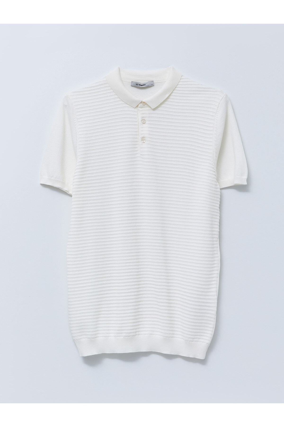 LC Waikiki-Herren-Pullover mit Polokragen – kurze Ärmel 1