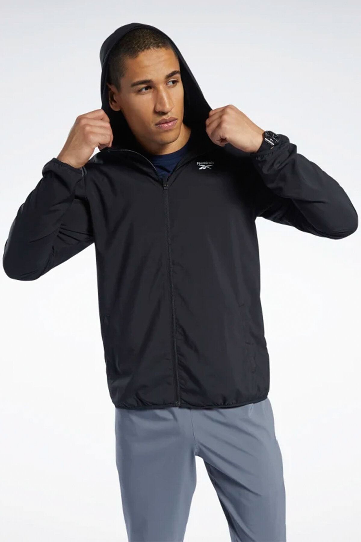 Reebok Te Woven Jacket Siyah Erkek E ofman st Fiyat Yorumlar
