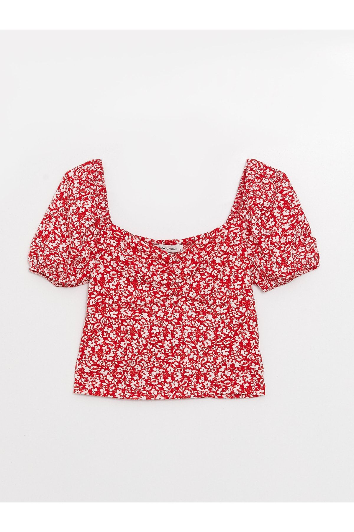 LC Waikiki Bluse Rot Regular Fit Fast ausverkauft