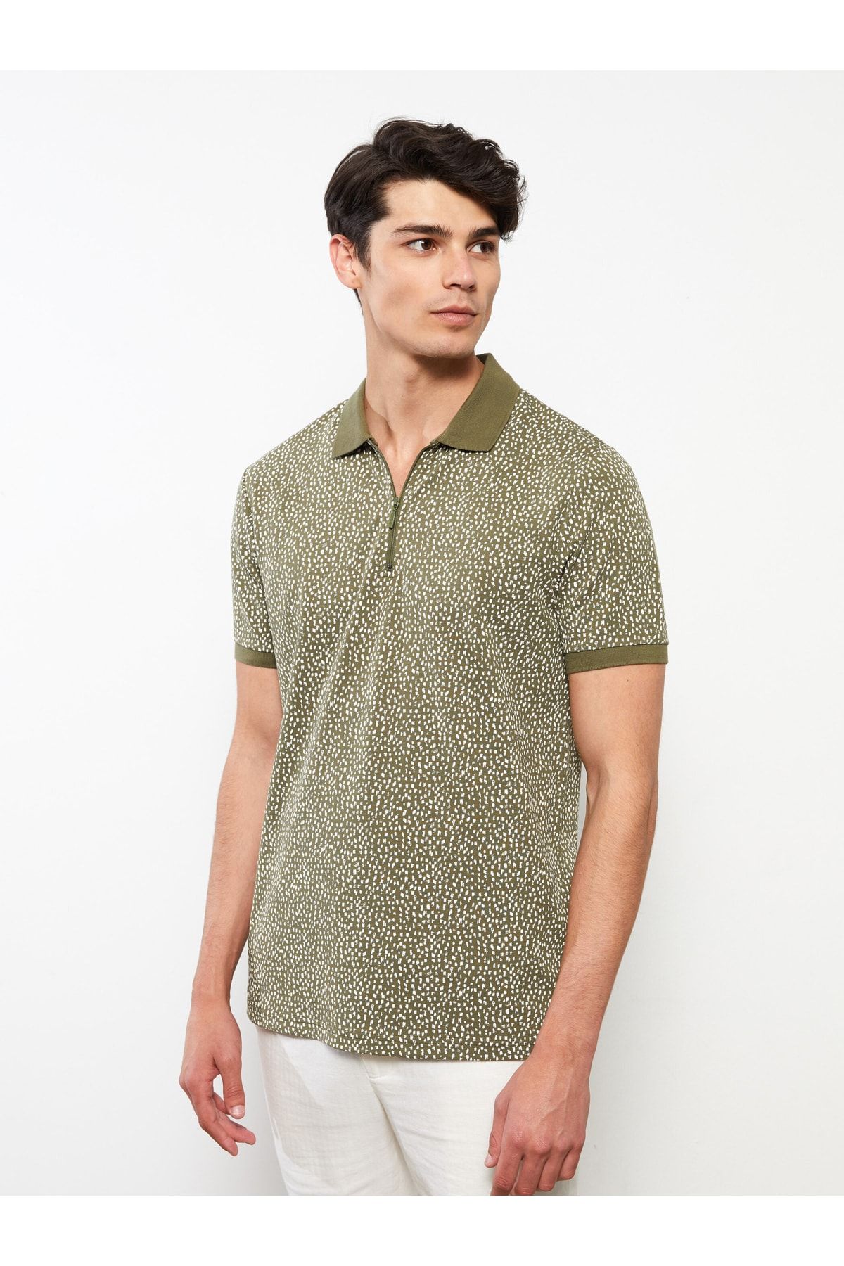 LC Waikiki T-Shirt Khaki Regular Fit