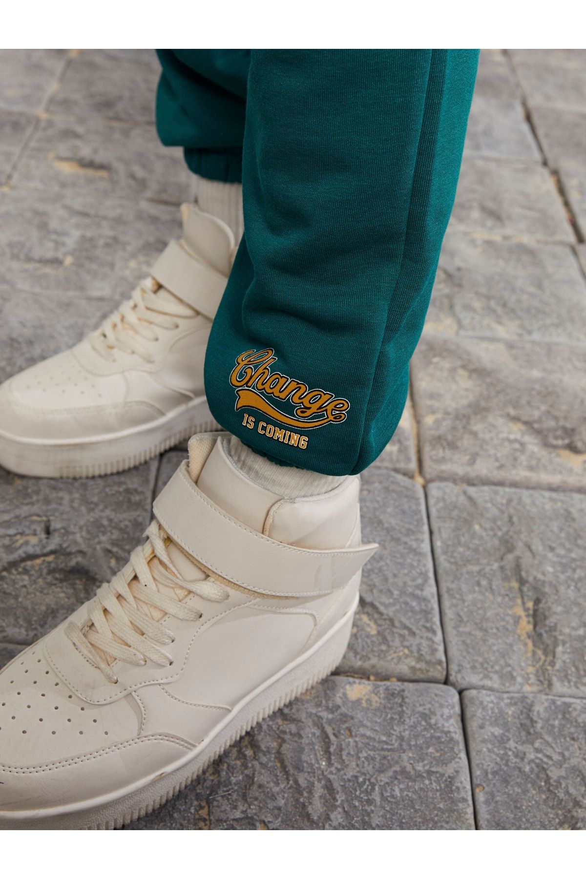 LC Waikiki-Γυναικείο Jogger Sweatpants - Ελαστική μέση και στάμπα 7