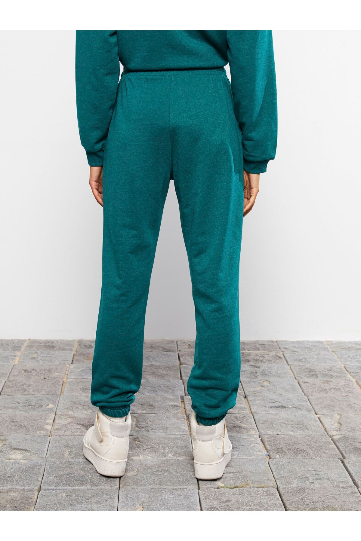 LC Waikiki-Γυναικείο Jogger Sweatpants - Ελαστική μέση και στάμπα 8