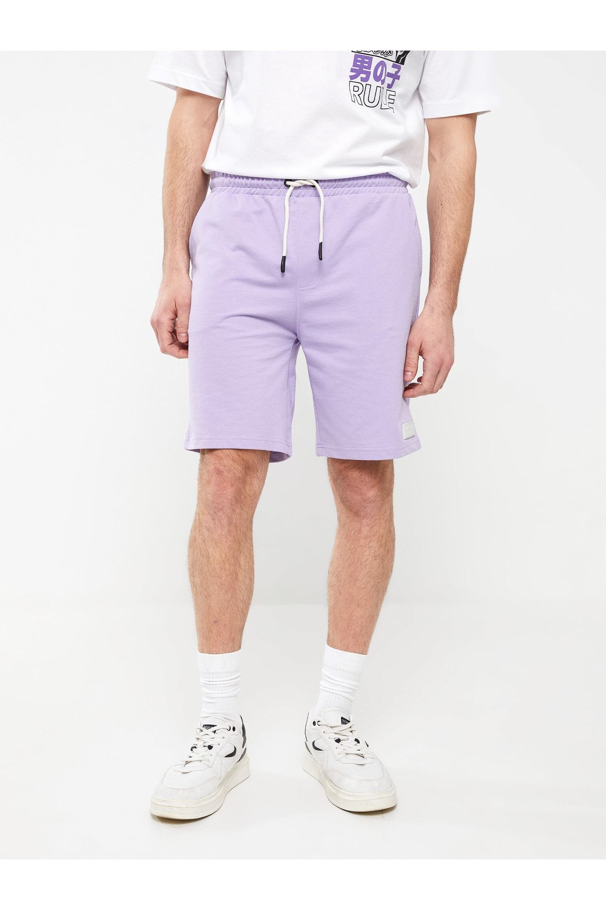 LC Waikiki-Ανδρικό σορτς - Standard Fit και ελαστική μέση 4