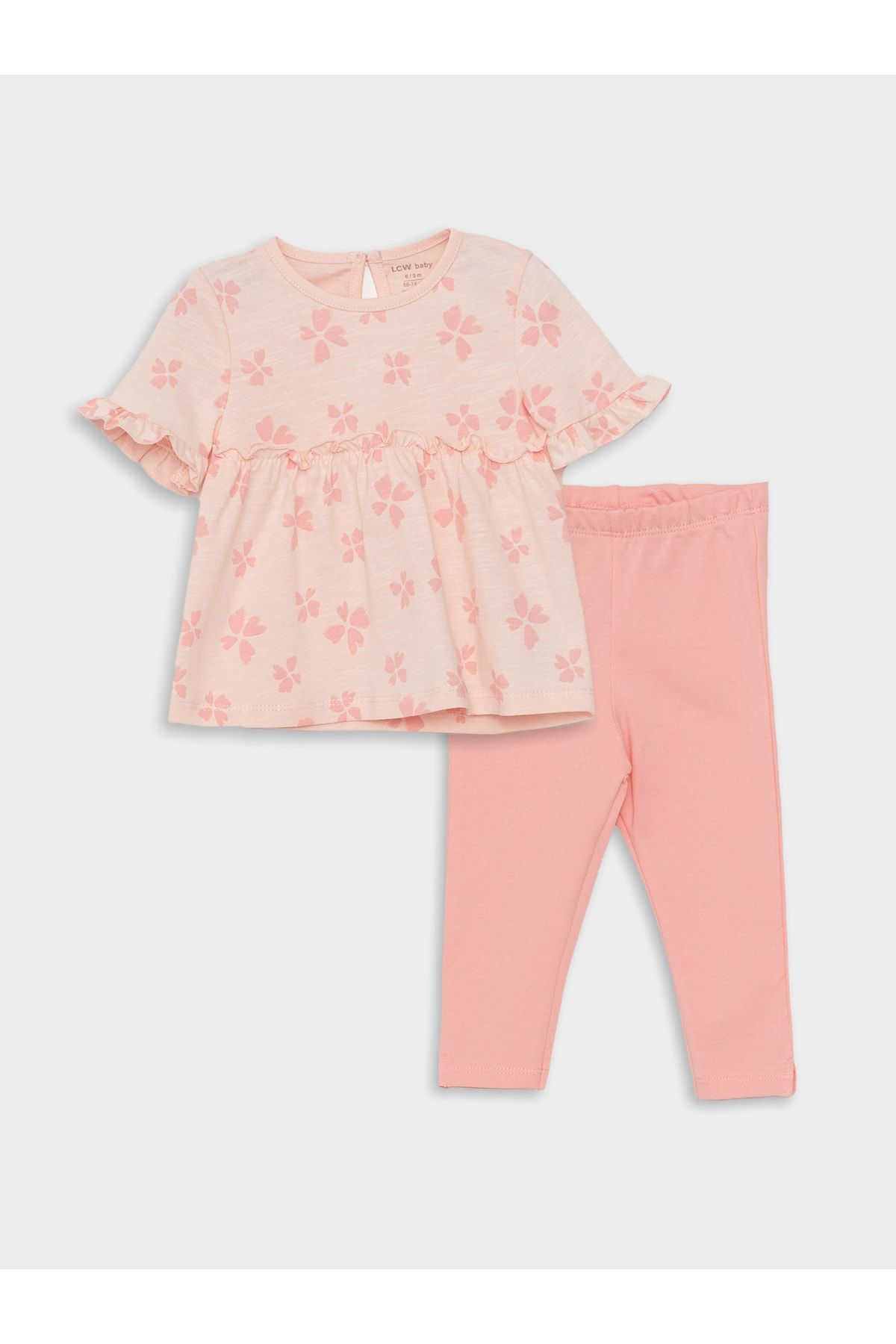 LC Waikiki Zweiteiler Rosa Regular Fit