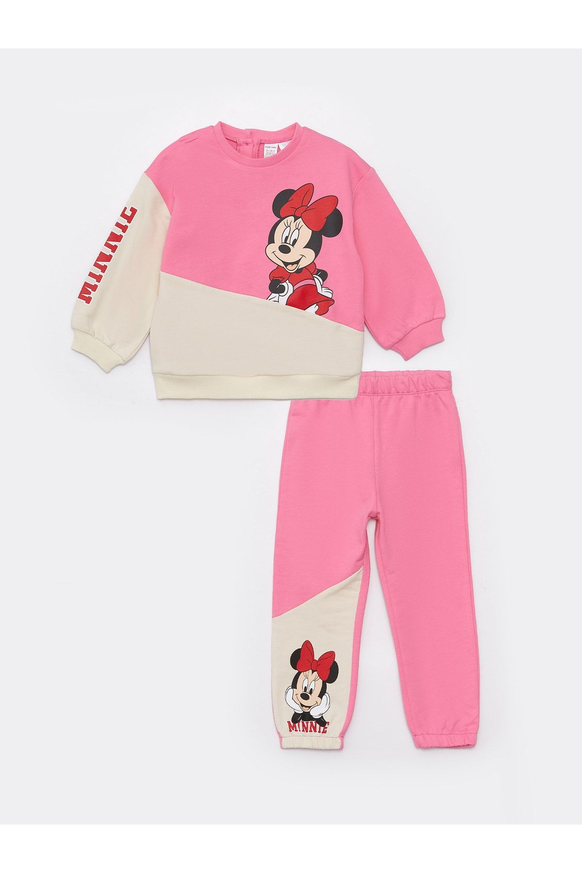 LC Waikiki Zweiteiler Rosa Relaxed Fit