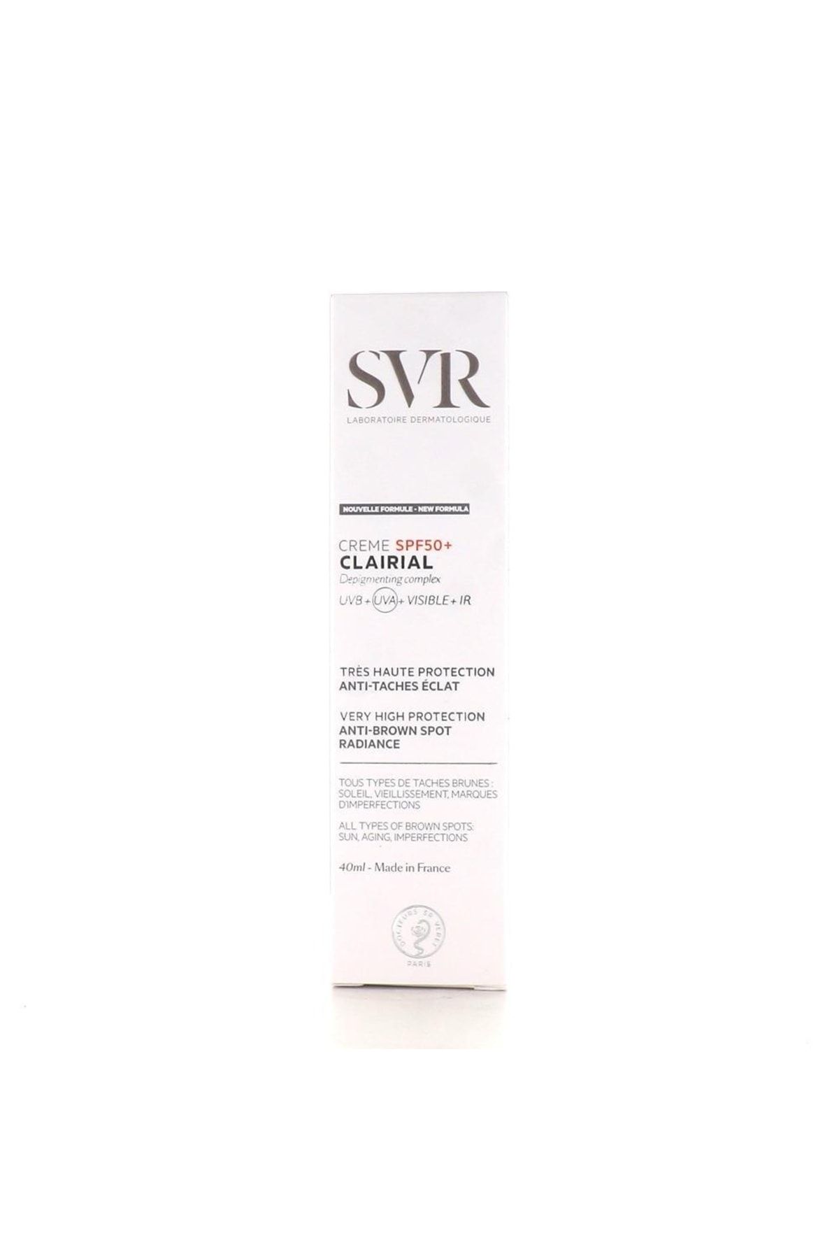 SVR - Clairial Spf50 Creme 40 мл 3662361003037