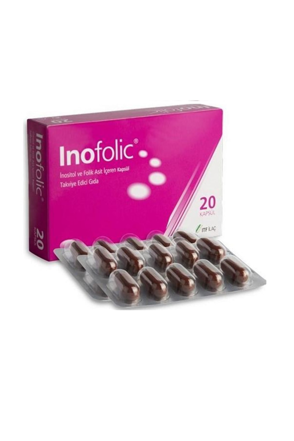 Inofolic Kapsül 20'li ITF İlaç Fiyatı, Yorumları Trendyol