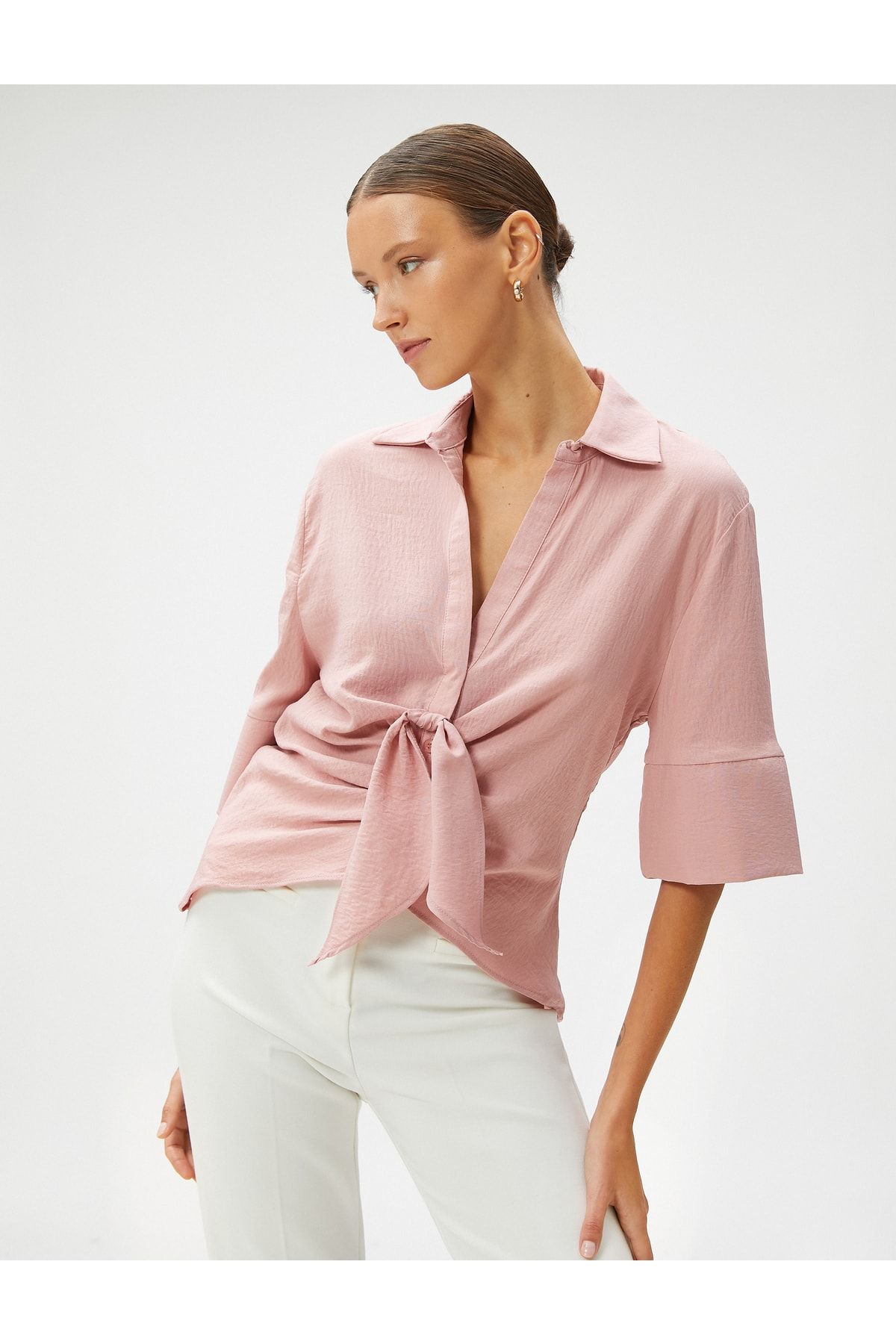 Koton Hemd Rosa Regular Fit