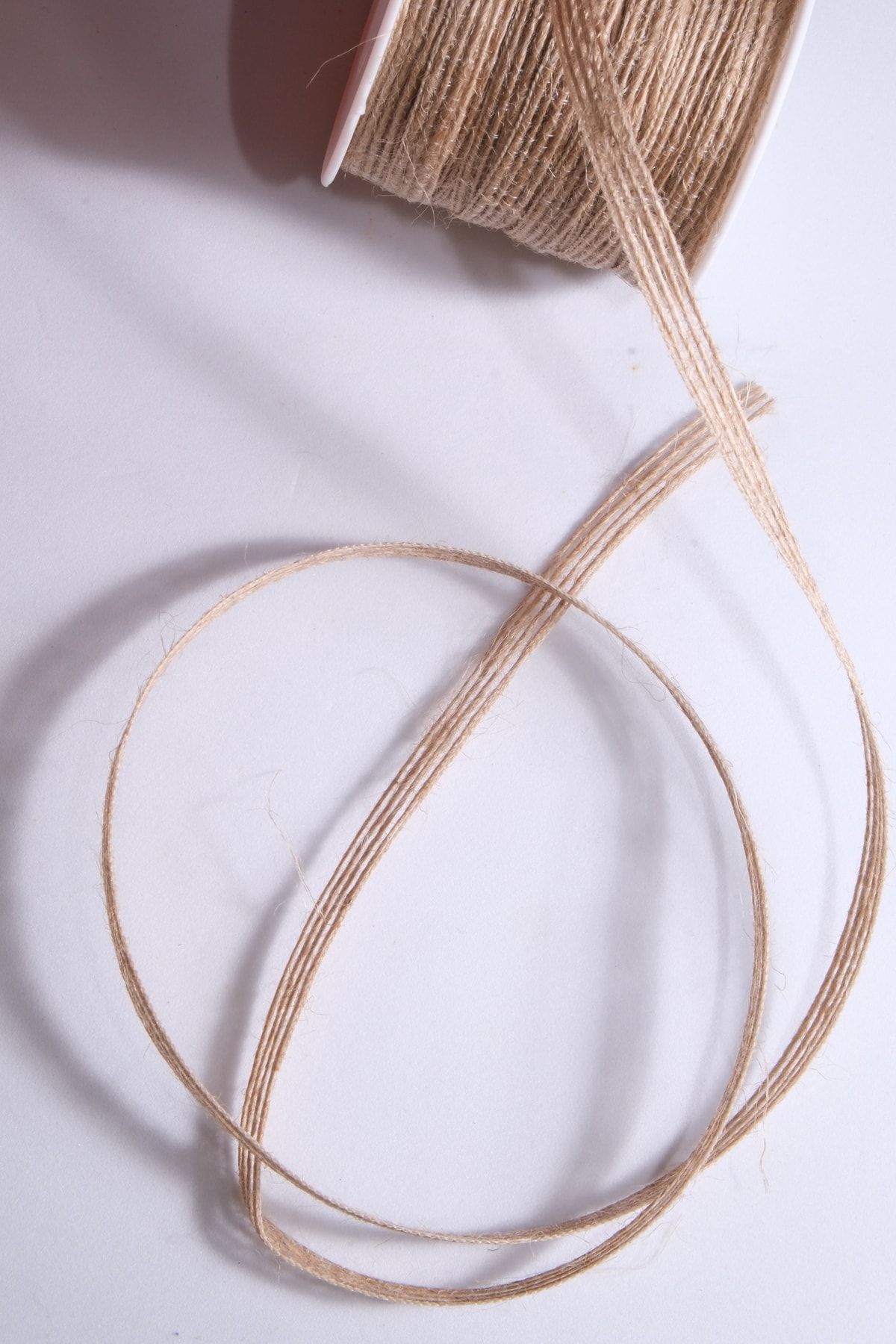 20 Metre Şerit Jüt Kurdele 6mm Kurdele