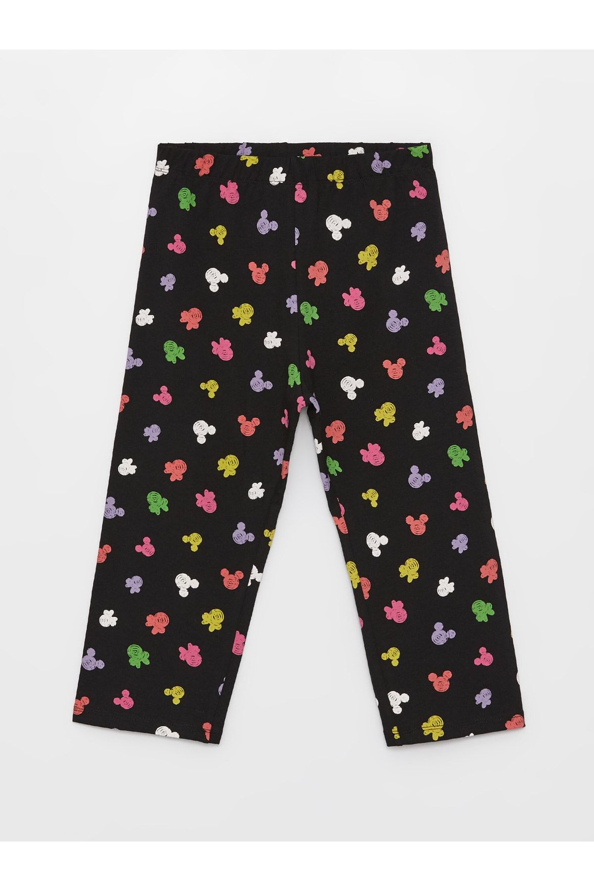 LC Waikiki Leggings Schwarz Mittlerer Bund