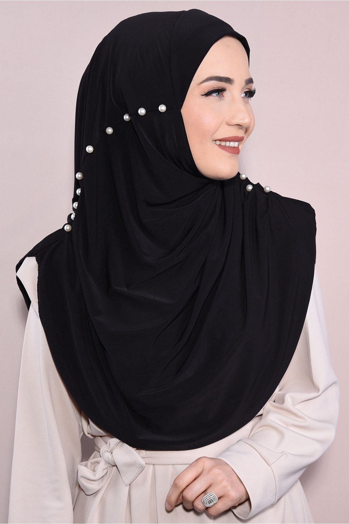 Ns nowascarf-Hijab with Pearls 2