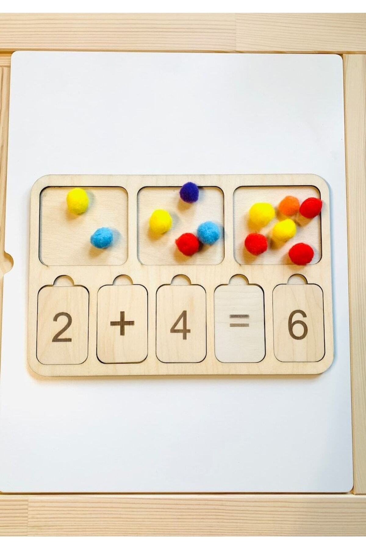 MartinaCole Ahşap Sayma Tahtası-montessori Tarzı Matematik Tahtası - Ahşap Eğitim Aracı - Okul Öğrenme Etkinliği fotoğrafı 3 (önizleme)