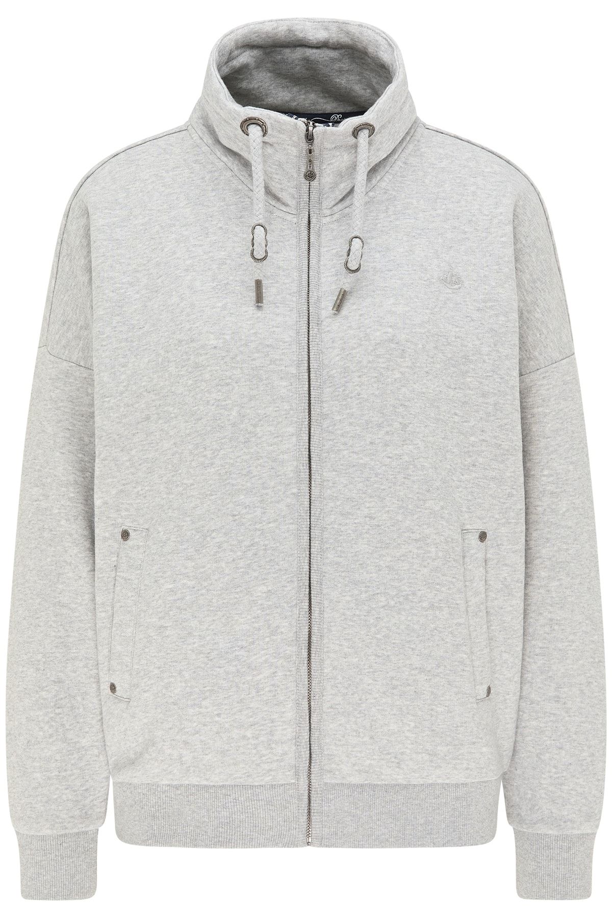 Dreimaster Sweatshirt Grau Regular Fit Fast ausverkauft