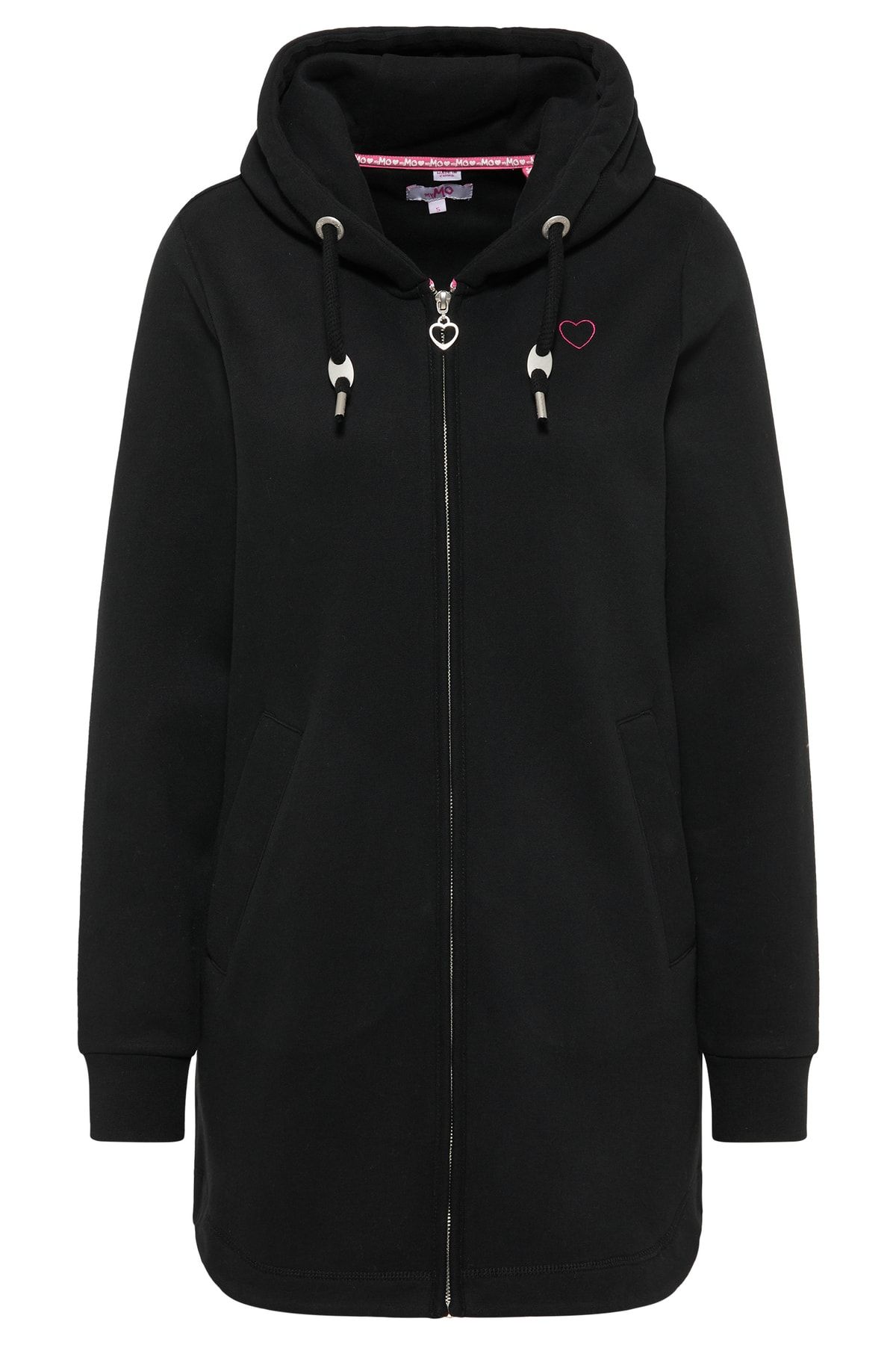 myMo Sweatshirt Schwarz Regular Fit Fast ausverkauft