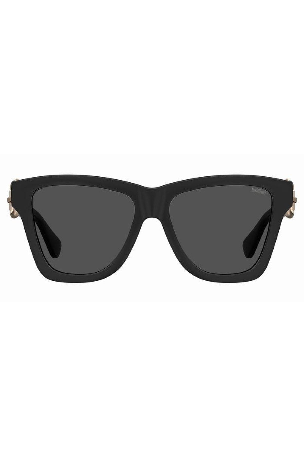 عینک آفتابی خاکستری زنانه MOS131 S807IR54 لنز دودی Sungute UV400 Moschino