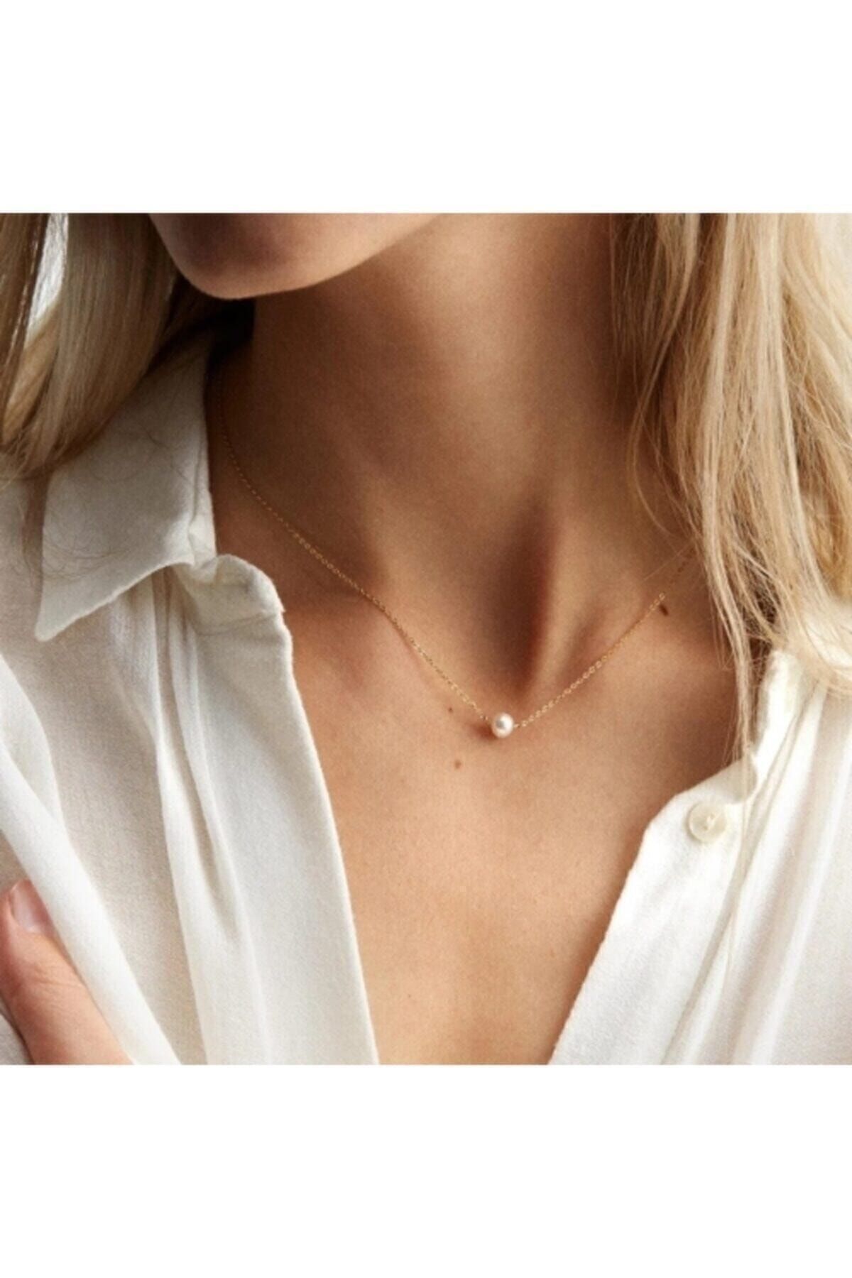 Gold plated necklace women's new arrivals