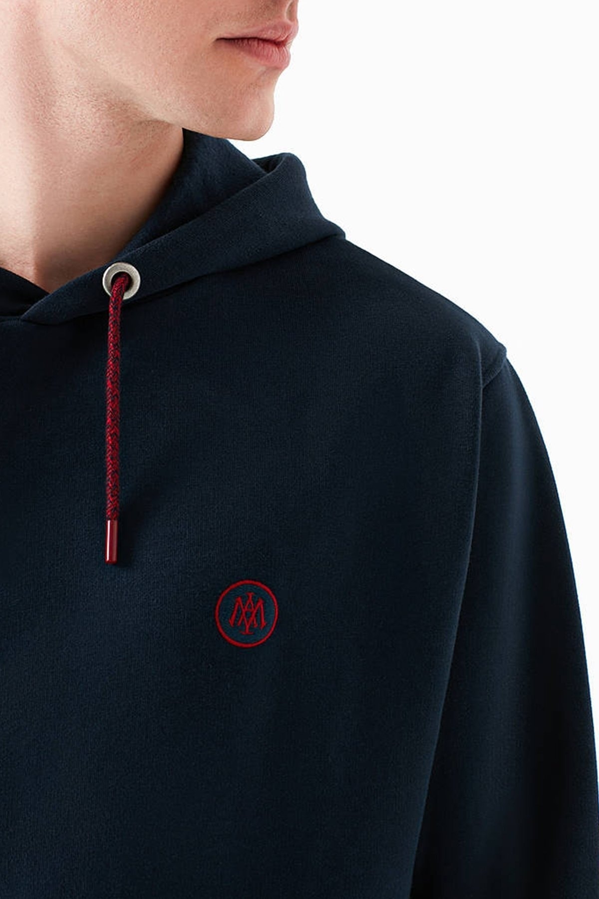 سویشرت مردانه آبی سرمه ای ماوی | 19k002001e0107 اورجینال - تصویر 4