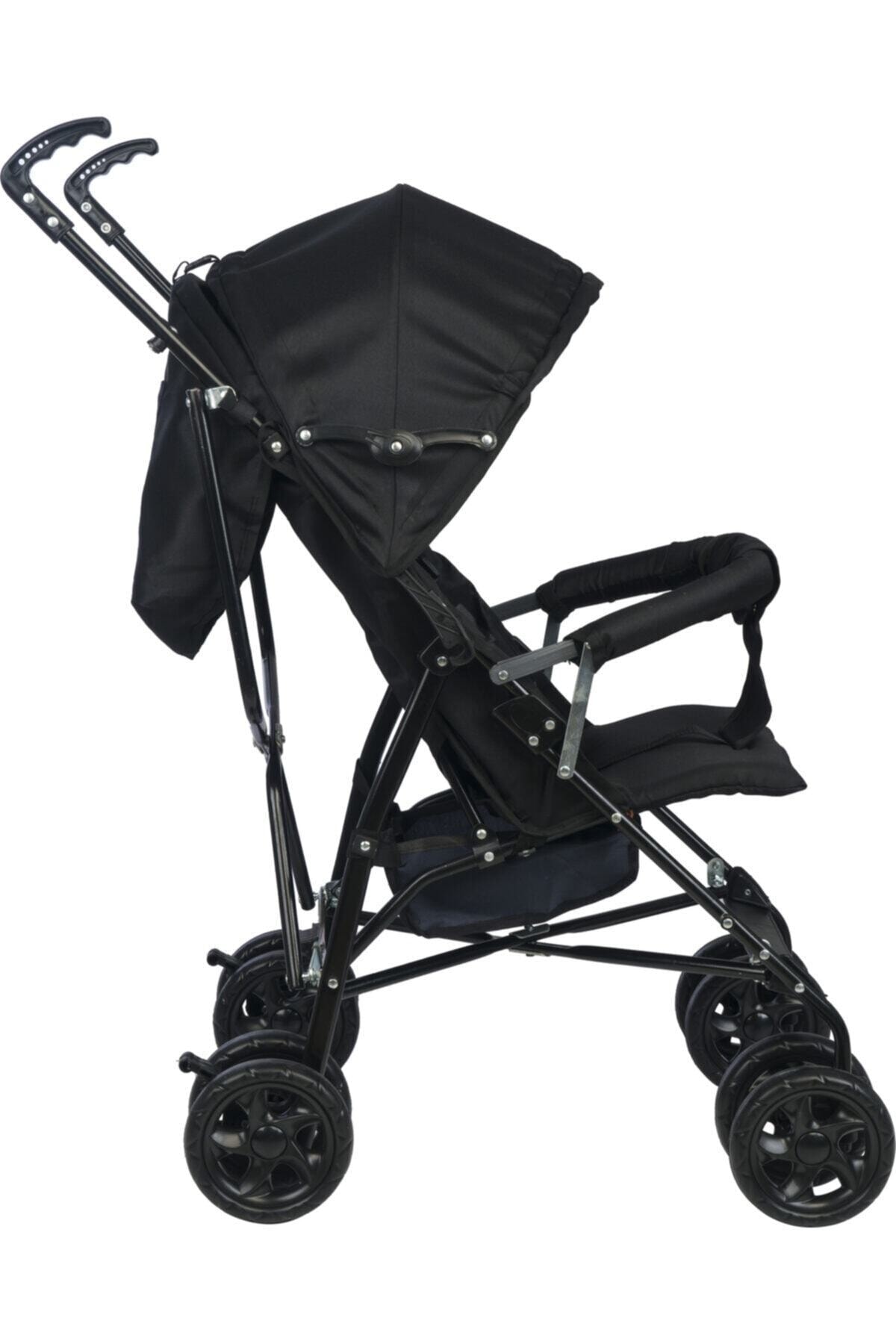 ilkevimshop Scooter 3 Kademeli Tam Yatar Siyah fotoğrafı 2 (önizleme)