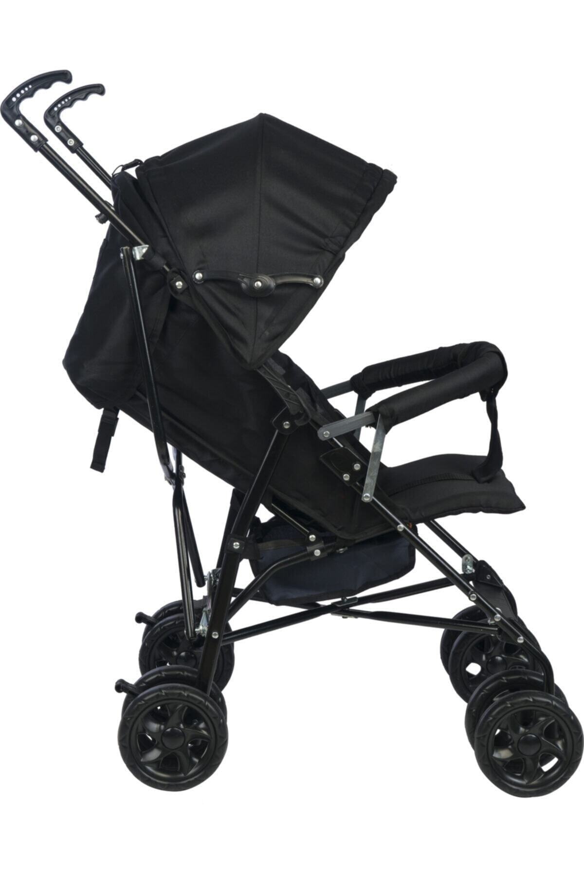 ilkevimshop Scooter 3 Kademeli Tam Yatar Siyah fotoğrafı 3 (önizleme)