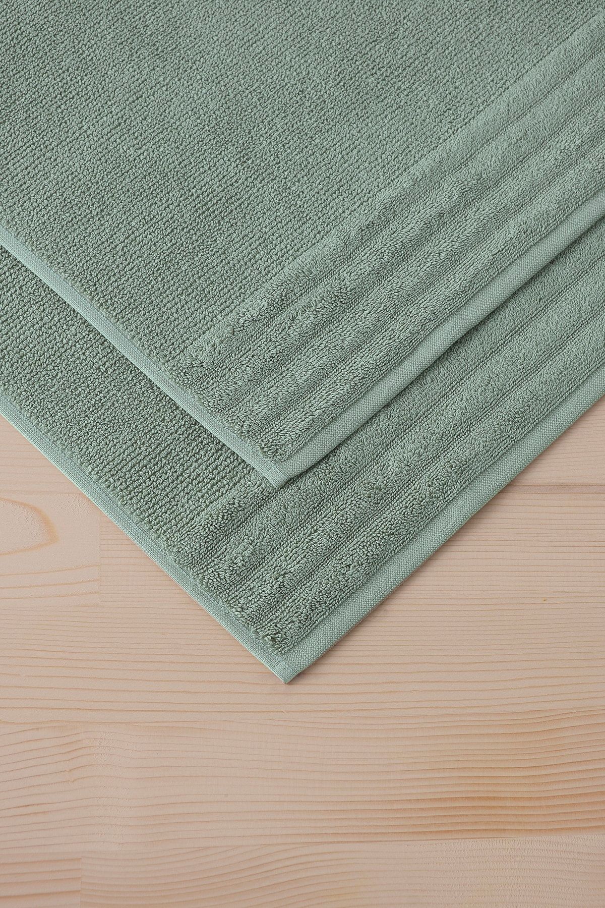 پادری حمام سبز Lapis Bathmat 303 روند جدید ، 50x75cm. 2AD. مجموعه نقشه حوله پریمیوم COTTONMANIA