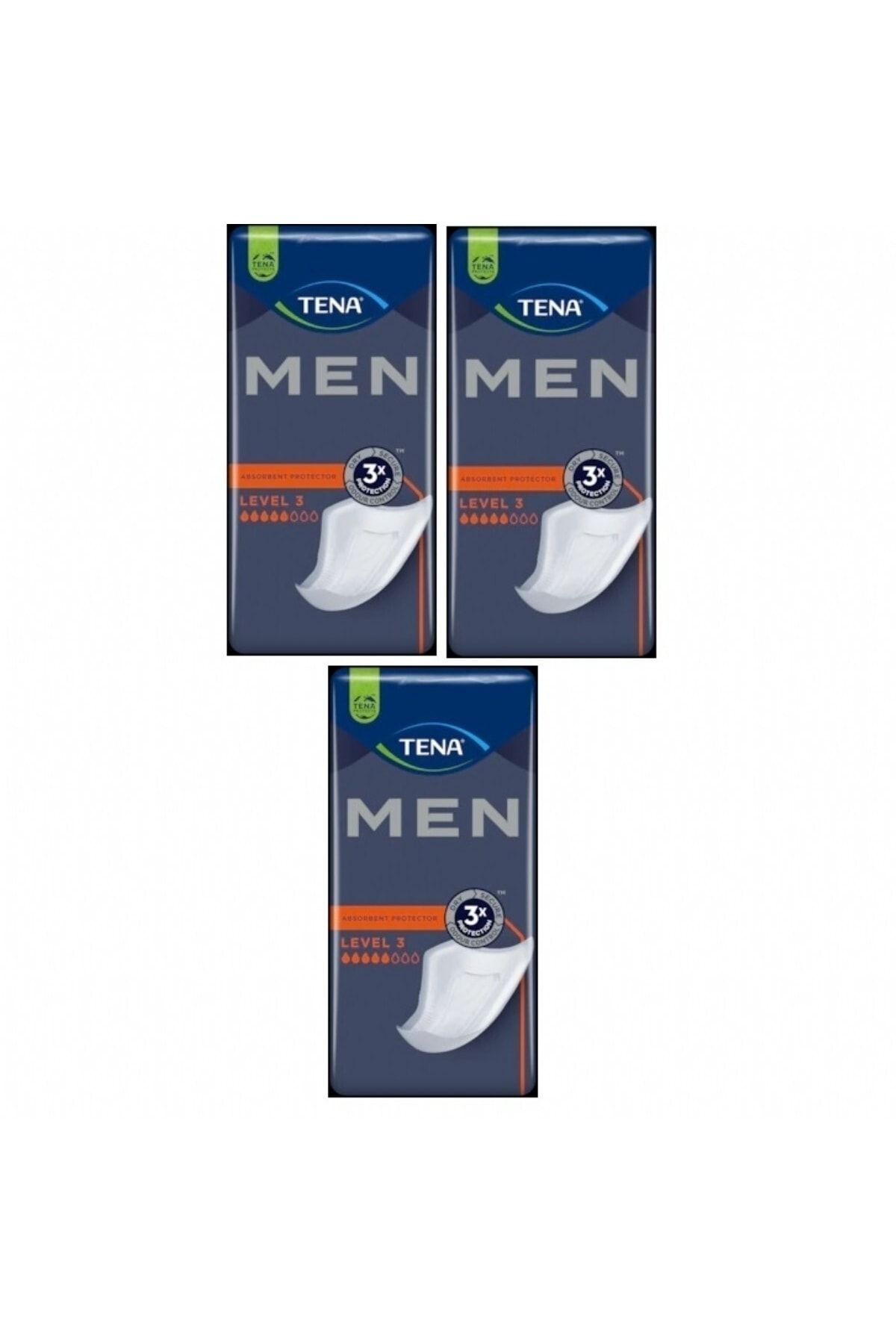 TENA Men Emici Koruma Level 3 | Erkek Mesane Pedi 48 Adet