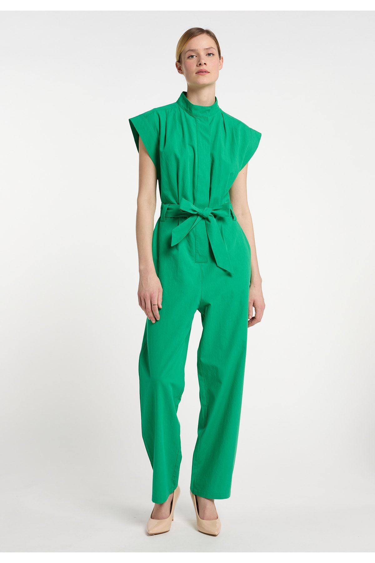 Dreimaster Kleid Grün Basic Fast ausverkauft