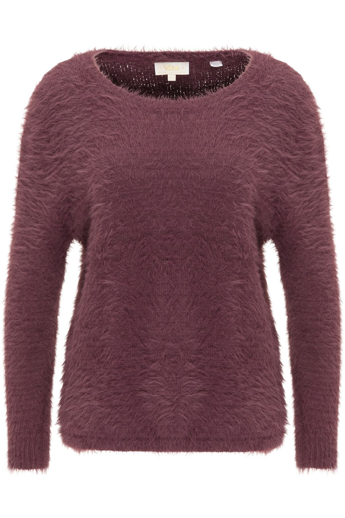 USHA Pullover Bordeaux Regular Fit Fast ausverkauft