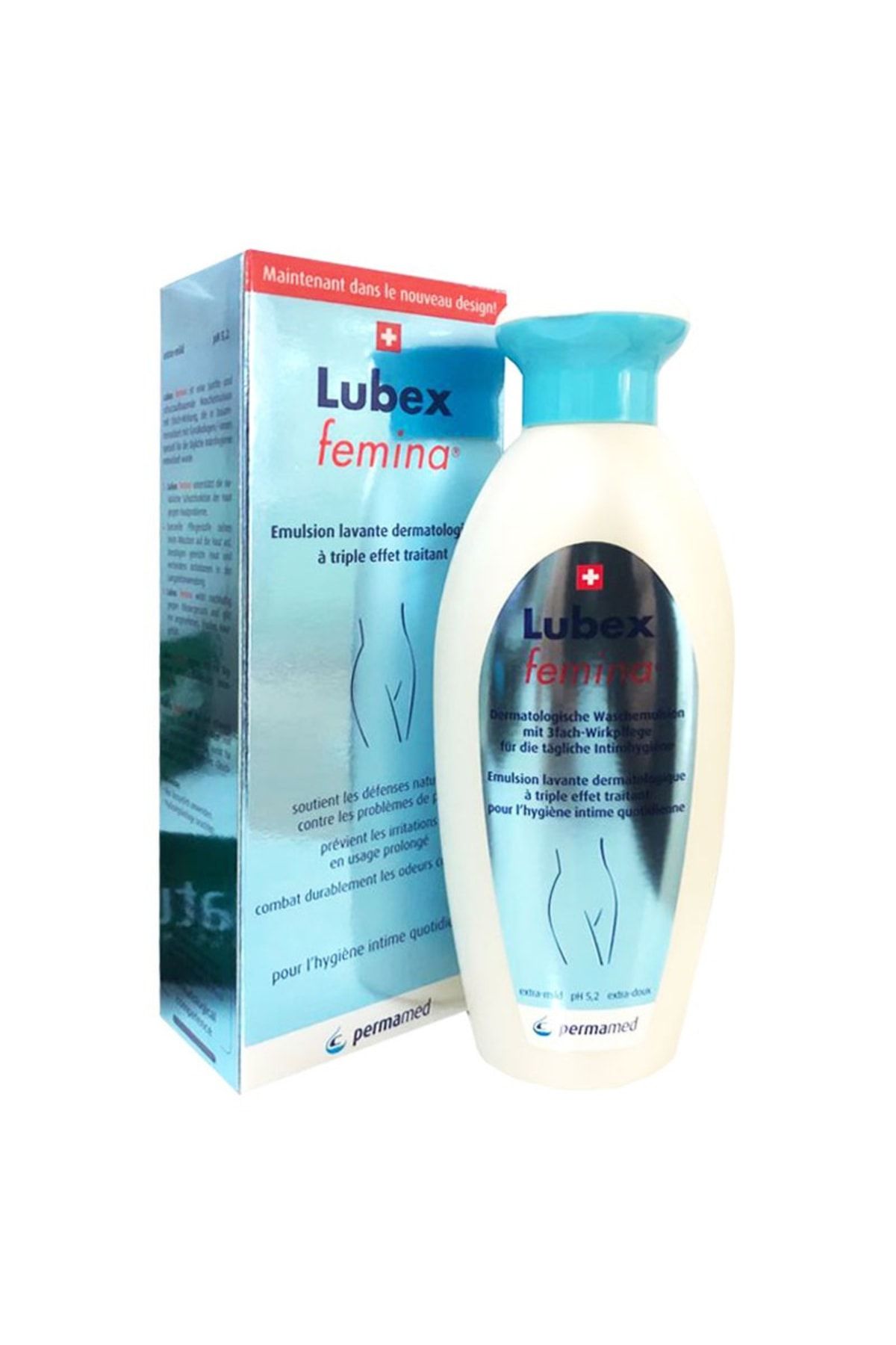 Lubex پاک کننده زنانه با حجم 200 میلی لیتر