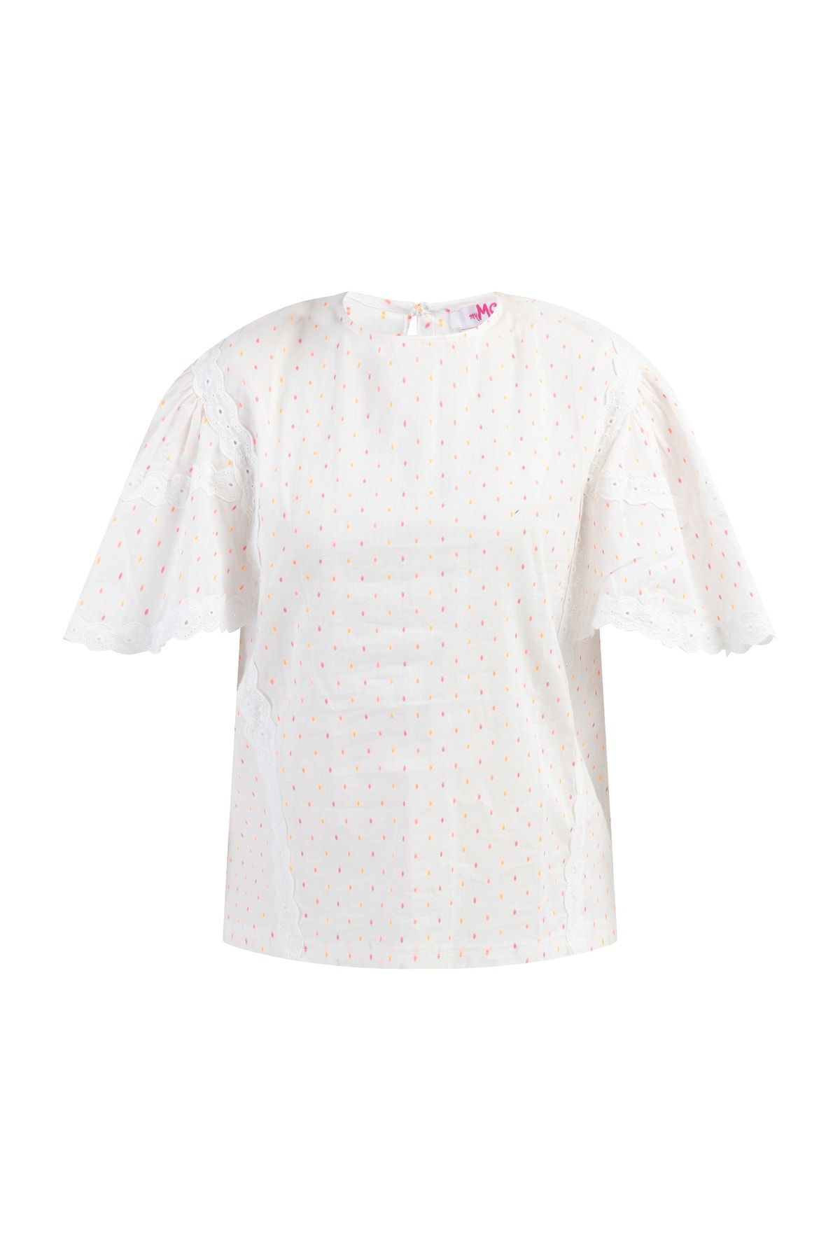 myMo Bluse Orange Regular Fit
