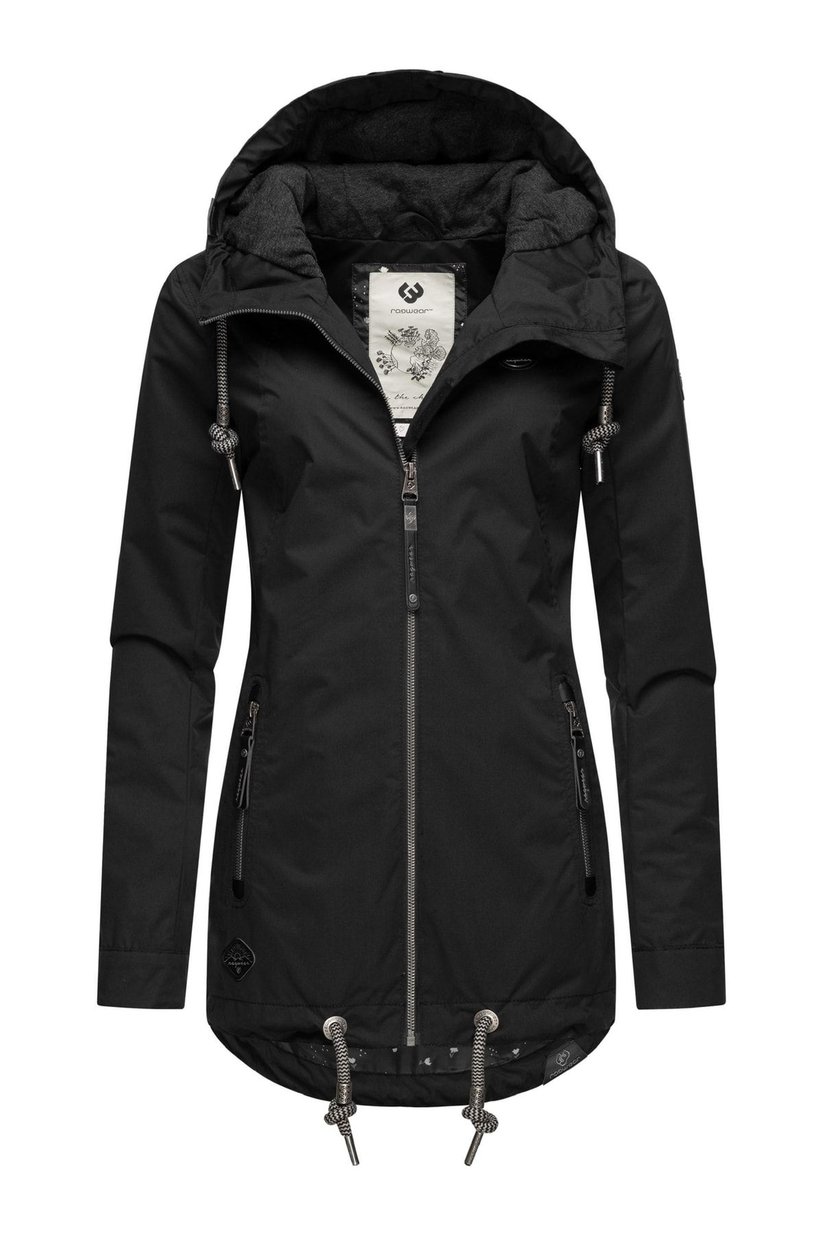 Ragwear Winterjacke Schwarz Parka Fast ausverkauft