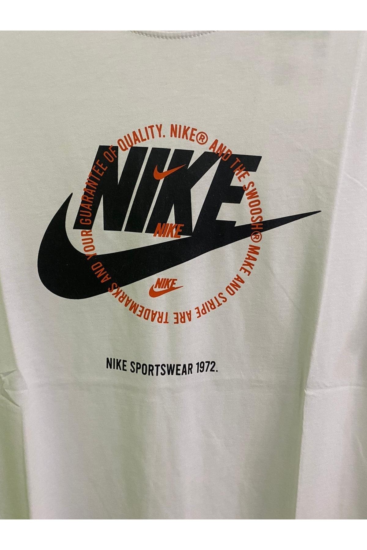 Nike logo t shirt mens best sale