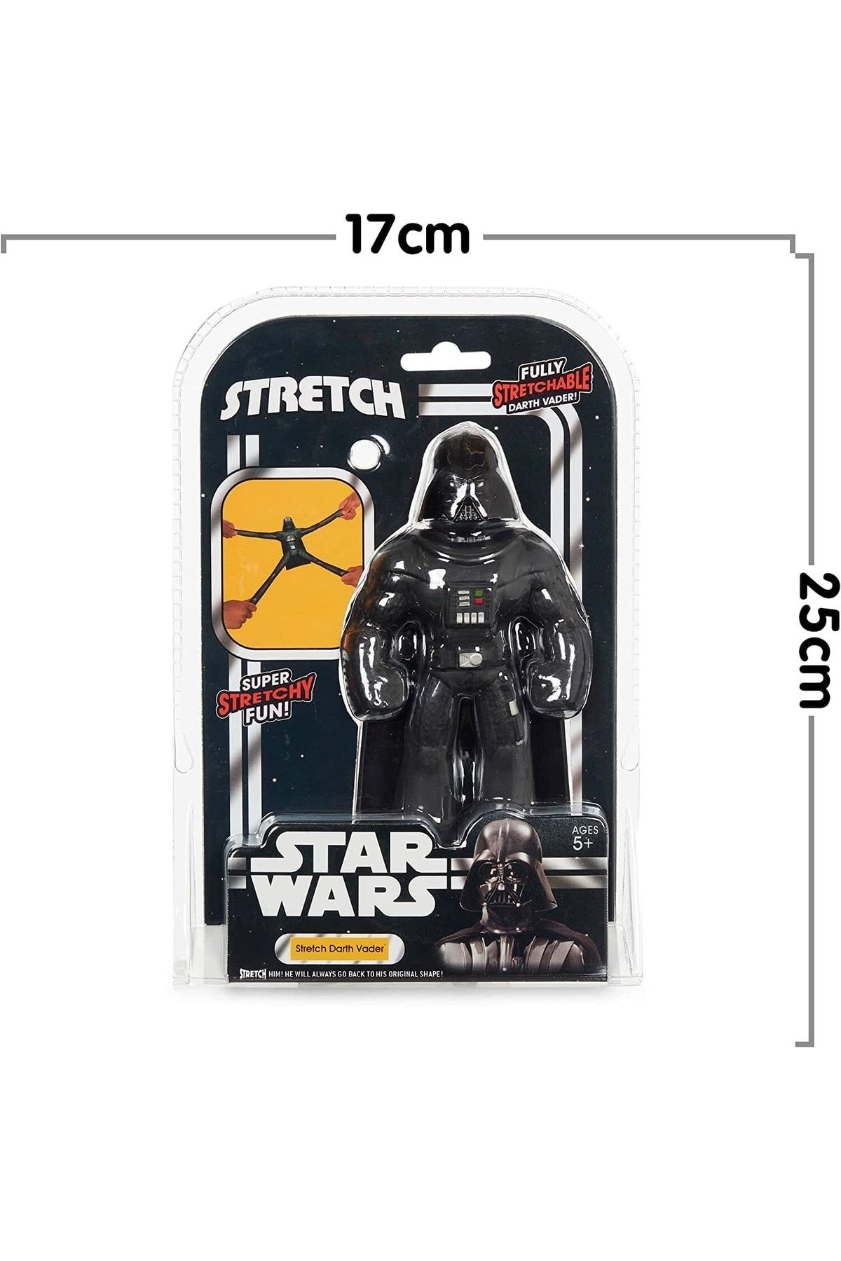 Tower Toys-Stretch Armstrong Star Wars Darts Vader 18 cm Stretching Extending Figure Toy 6