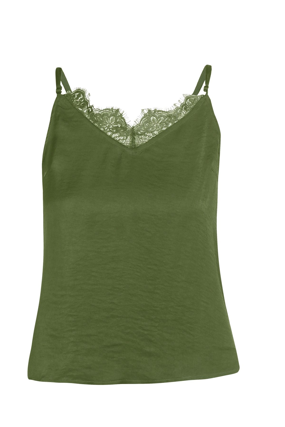 Dreimaster T-Shirt Khaki Regular Fit Fast ausverkauft