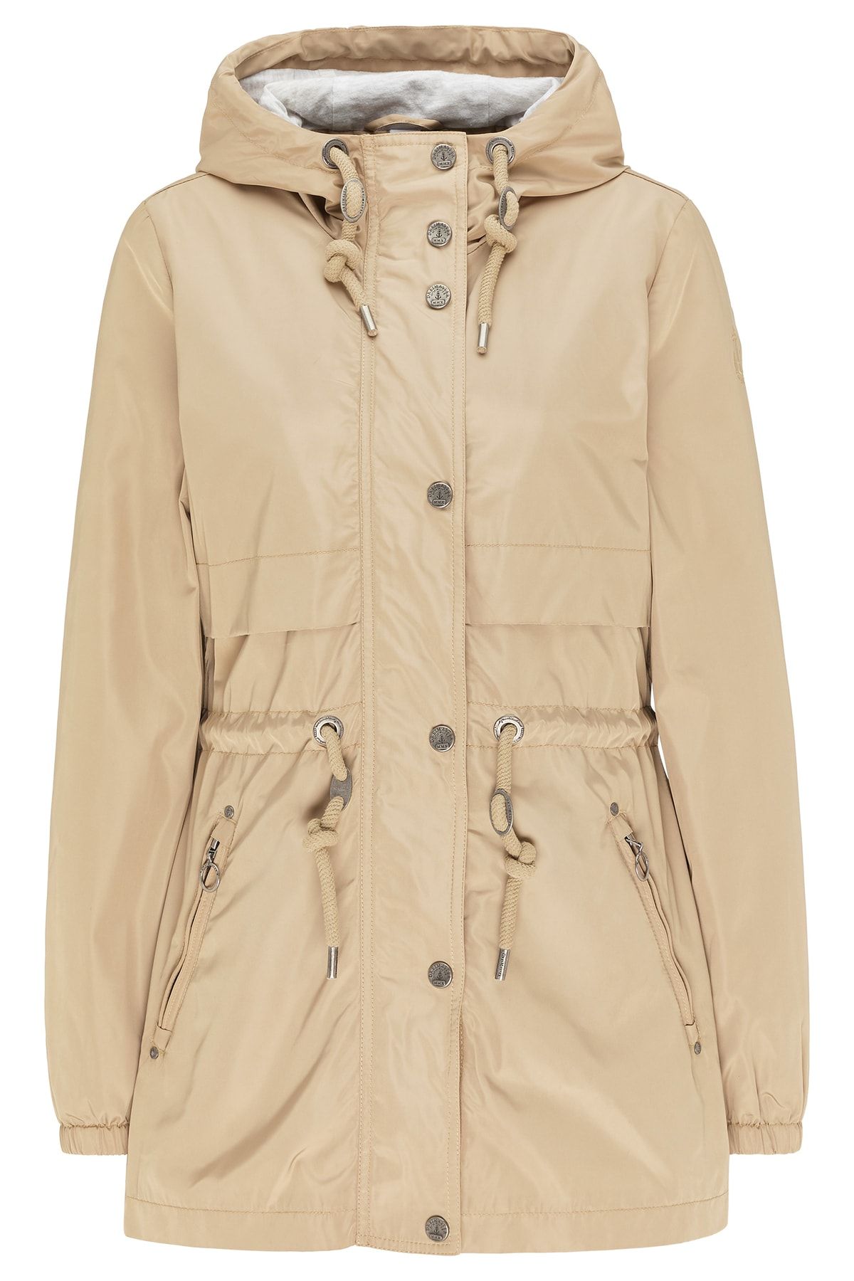 Dreimaster Parka Beige Basic Fast ausverkauft