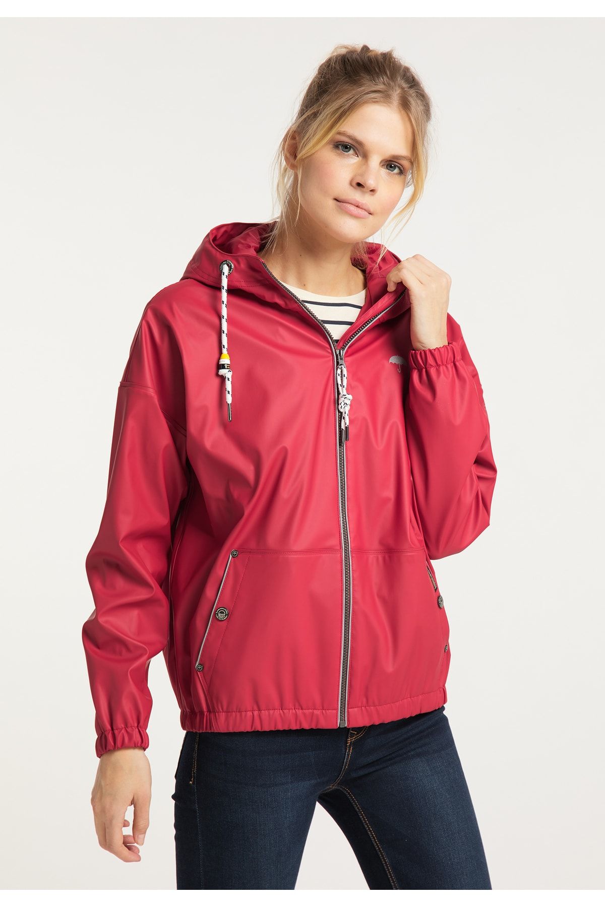 Schmuddelwedda Regenjacke Rot Basic Fast ausverkauft