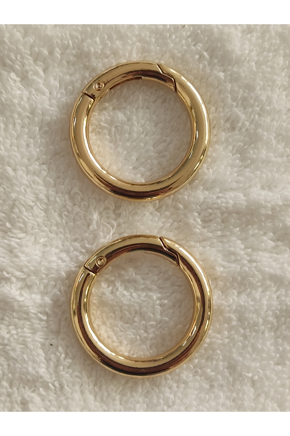 Engin TT Yaylı Metal Halka Çanta Aksesuarı (2 Adet -iç Çapı 2,5 Cm)