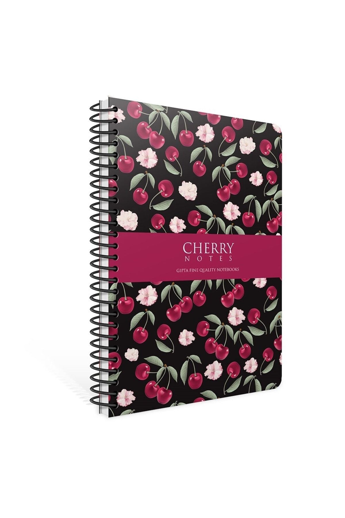 Gıpta Caiet Cu Copertă Rigidă În Spirală Cherry Time 17x24 120 Coli - One Size