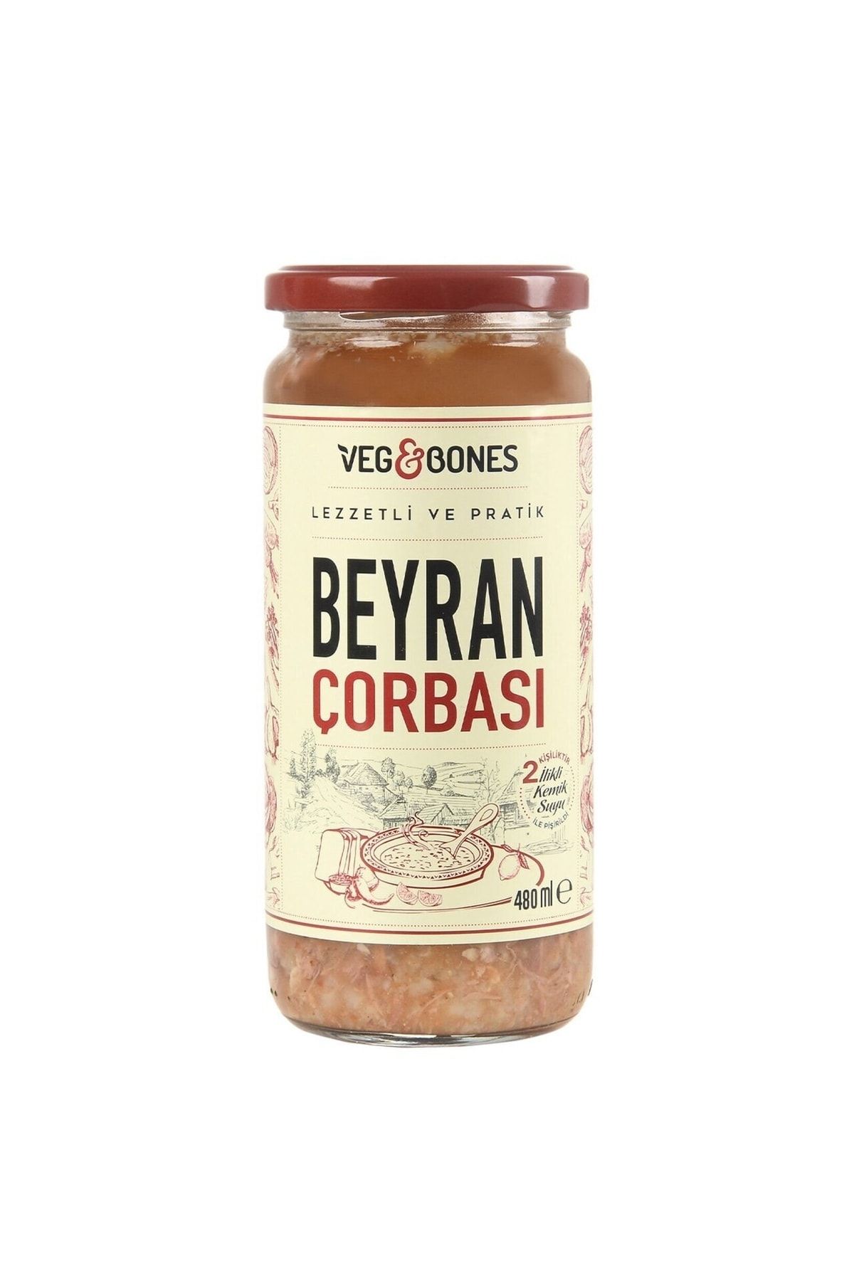 Veg&Bones Beyran Çorbası 480ml