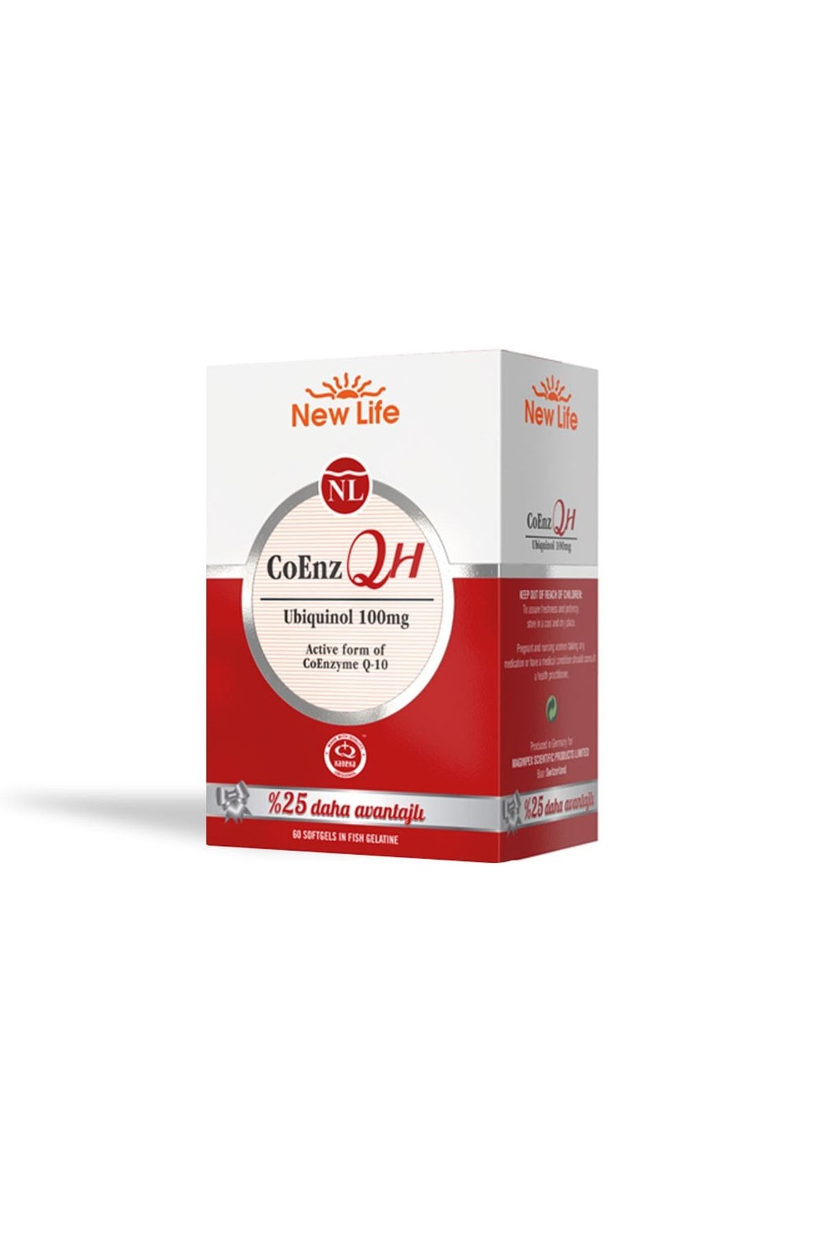 New Life Coenzqh Ubiquinol 100 Mg