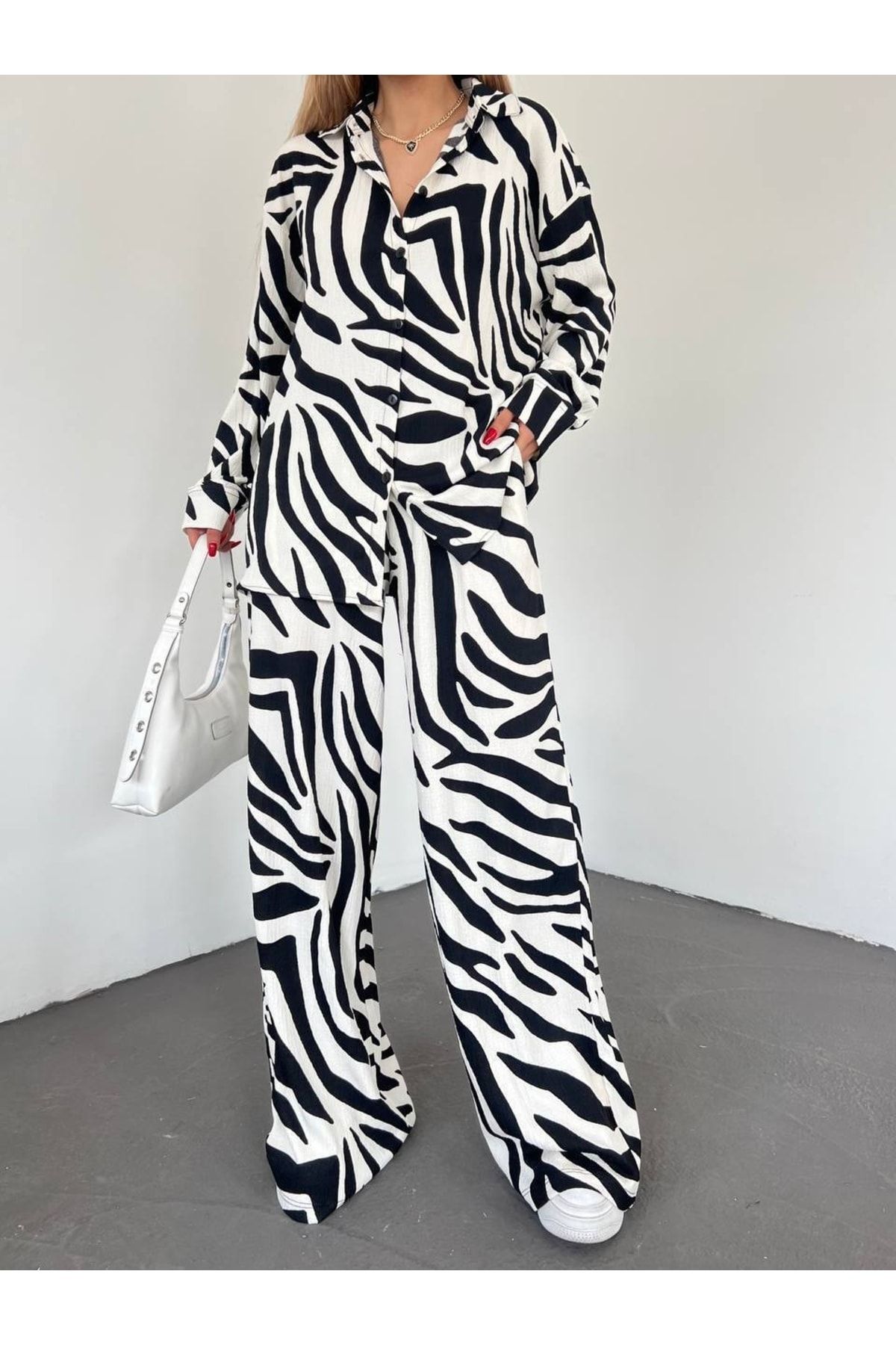 H&m zebra jumpsuit sales
