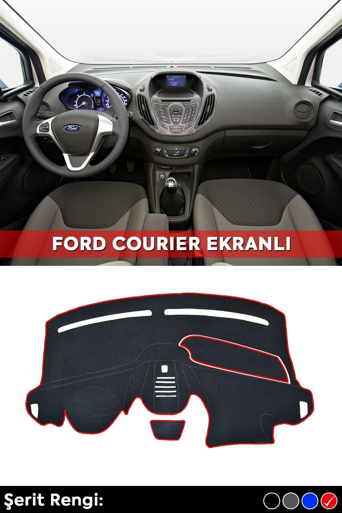 Genel Markalar Ford Courıer Ekranlı (2013-2020) 3d Torpido Koruma