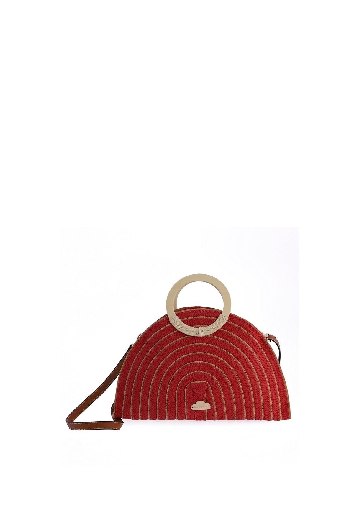 DON ALGODON Handtasche Rot Unifarben